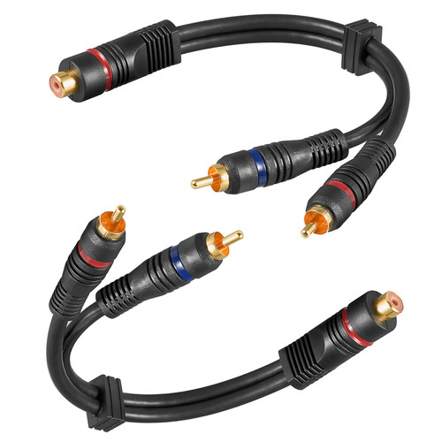 Stück cinch kabel adapter - stück, y
