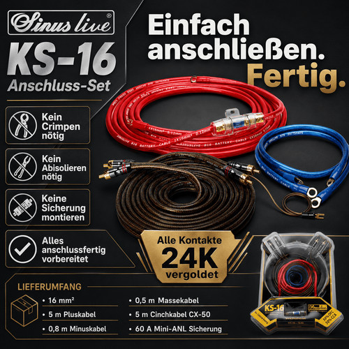 Sinuslive16mm car hifi - , car-hifi