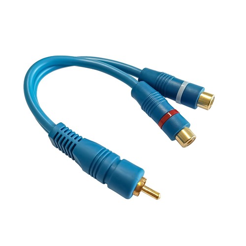 Cinch adapter kabel - y,