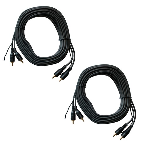Meter stereo cinch kabel - meter,