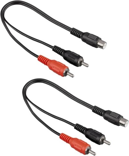 Hama cinch kabel - cinch, y-kabel